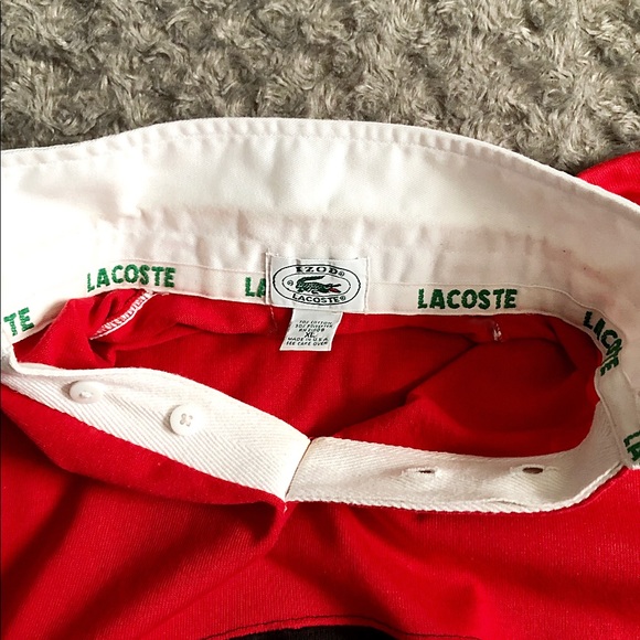📦SOLD📦RARE!! 🐊Lacoste Vintage 90’s Mens Polo Size XL 🐊 - Picture 4 of 5